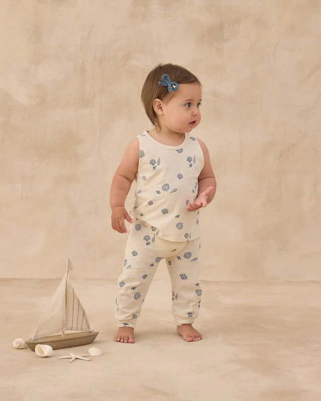 Crochet Bow Clip - Marine by Rylee + Cru - Image 8