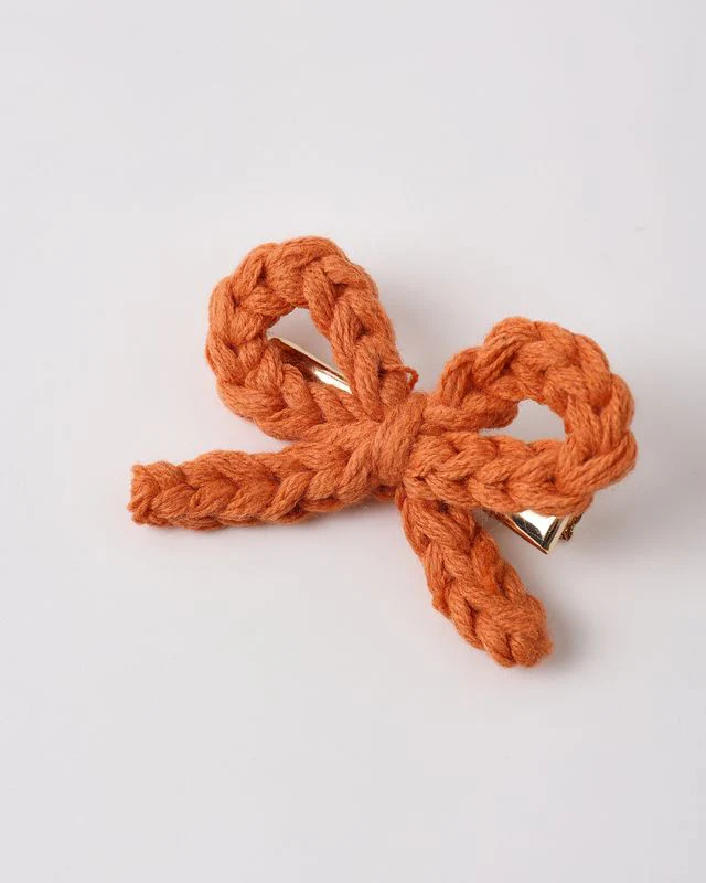 Crochet Bow Clips - Poppy by Rylee + Cru - Image 7
