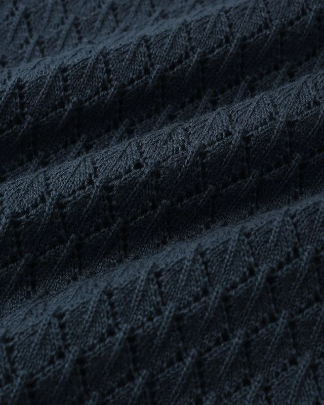 Crochet Tank Mini Dress - Navy by Rylee + Cru - Image 3