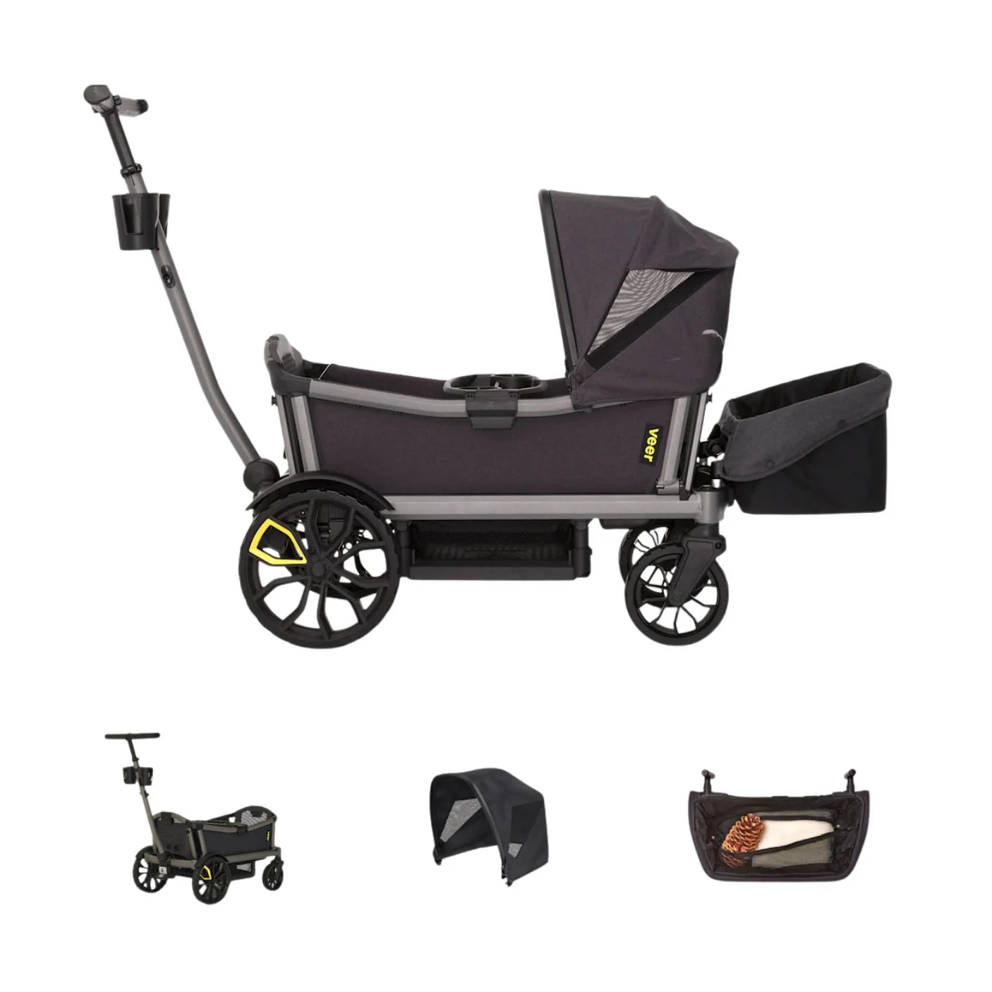 Cruiser City XL Essentials (Cruiser City XL, Canopy XL, City Basket XL) by Veer