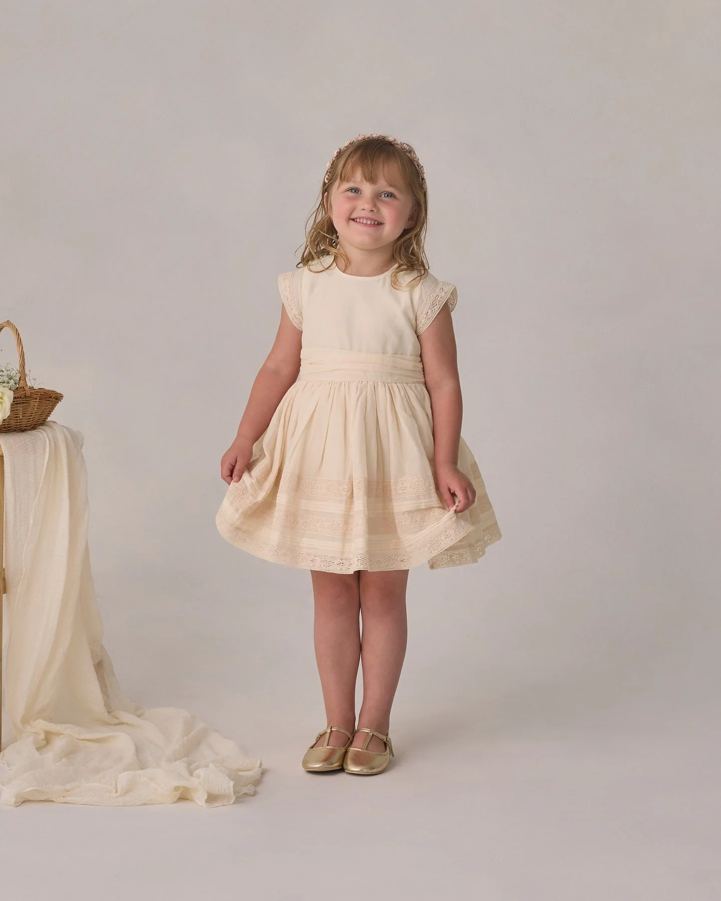 Dahlia Dress - Pearl by Noralee - Image 2