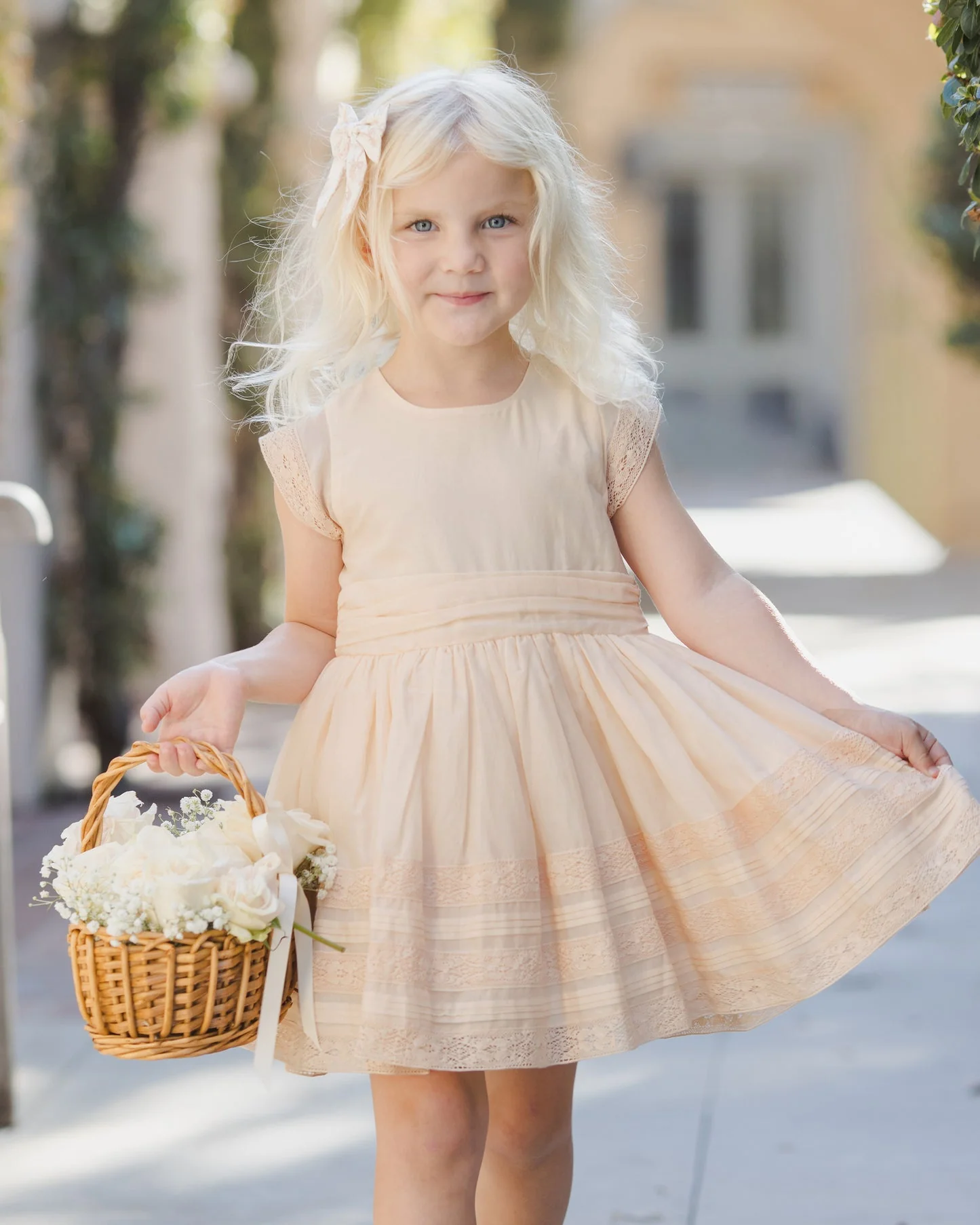 Dahlia Dress - Pearl by Noralee - Image 4