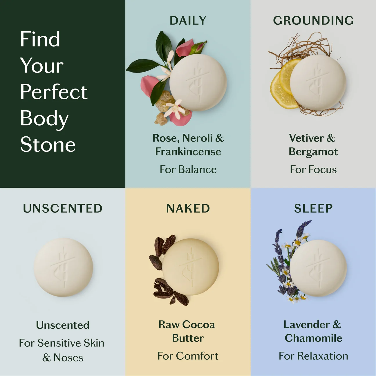 Daily Stone Deep Moisturizing Lotion Bar - 3.5oz by Kate McLeod - Image 13