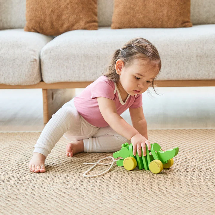 Dancing Alligator Pull Toy by Plan Toys - Image 2