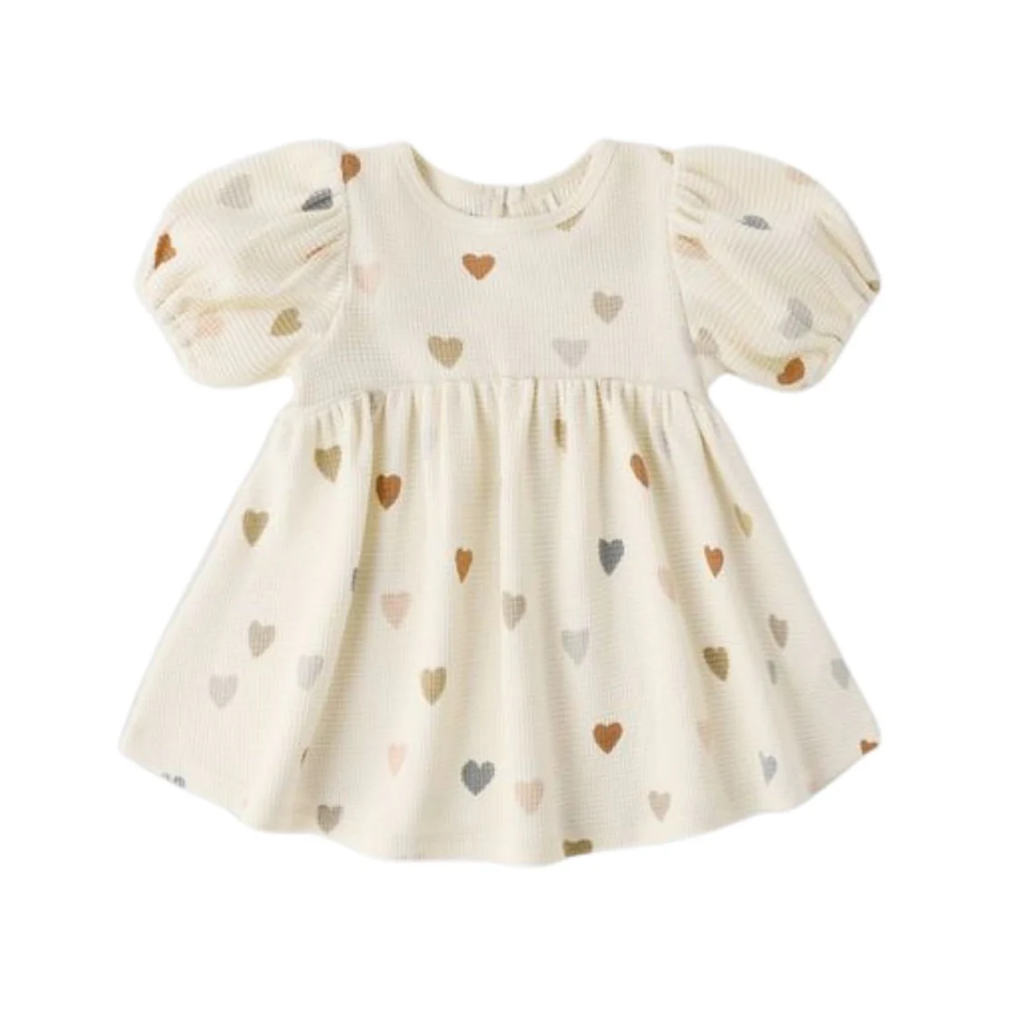Darla Dress - Confetti Hearts by Quincy Mae
