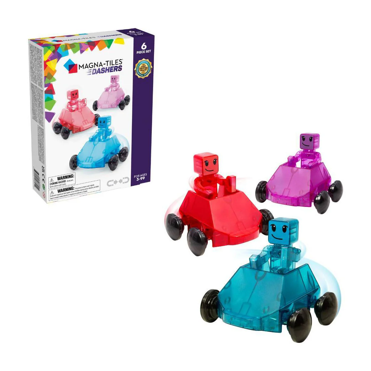 Dashers 6 Piece Set by Magna-Tiles - Image 7