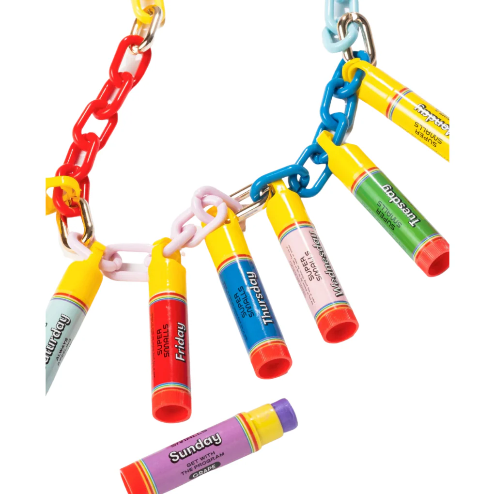 Days of the Week Lip Balm Necklace by Super Smalls - Image 2