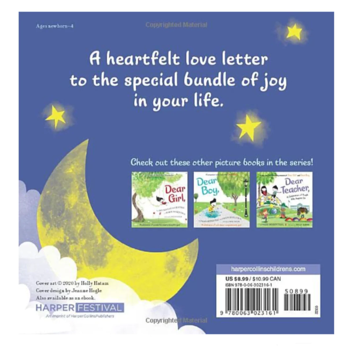 Dear Baby - Board Book - Image 2