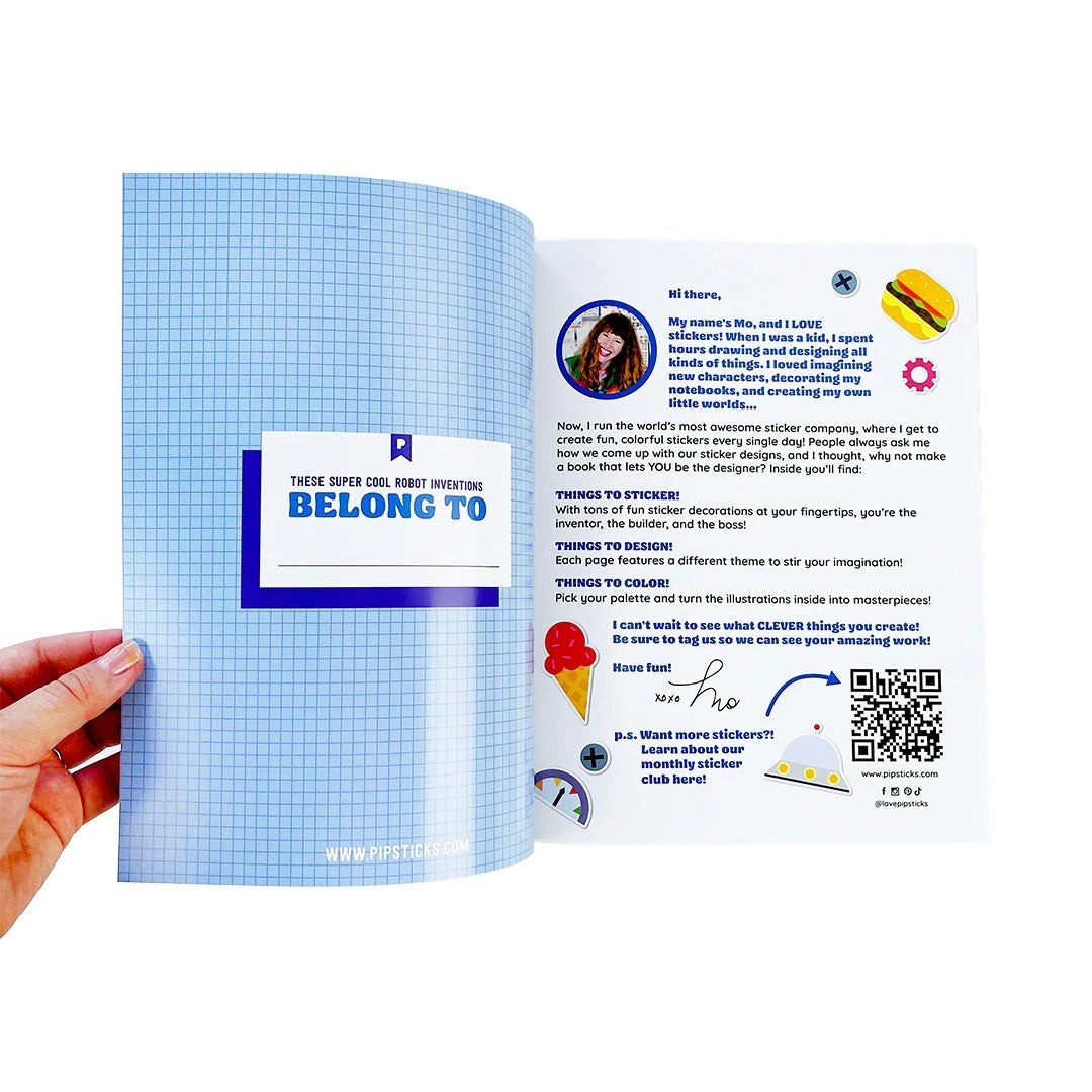 Design Your Own Sticker Book - Stickerbots by Pipsticks - Image 2