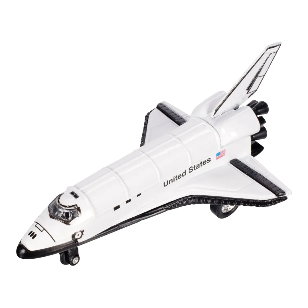 Diecast Pull Back Space Shuttle by Toysmith