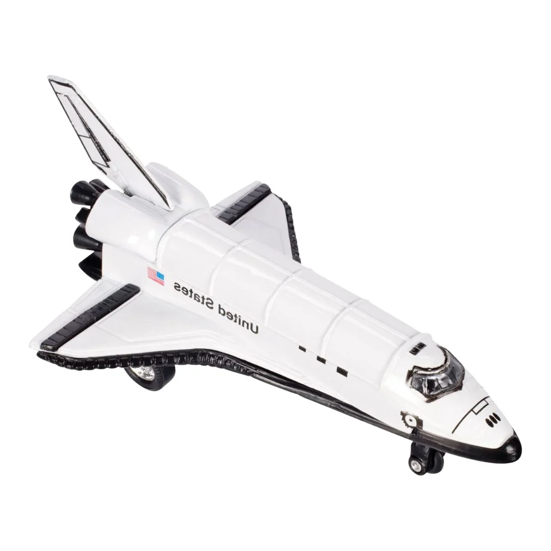 Diecast Pull Back Space Shuttle by Toysmith - Image 2
