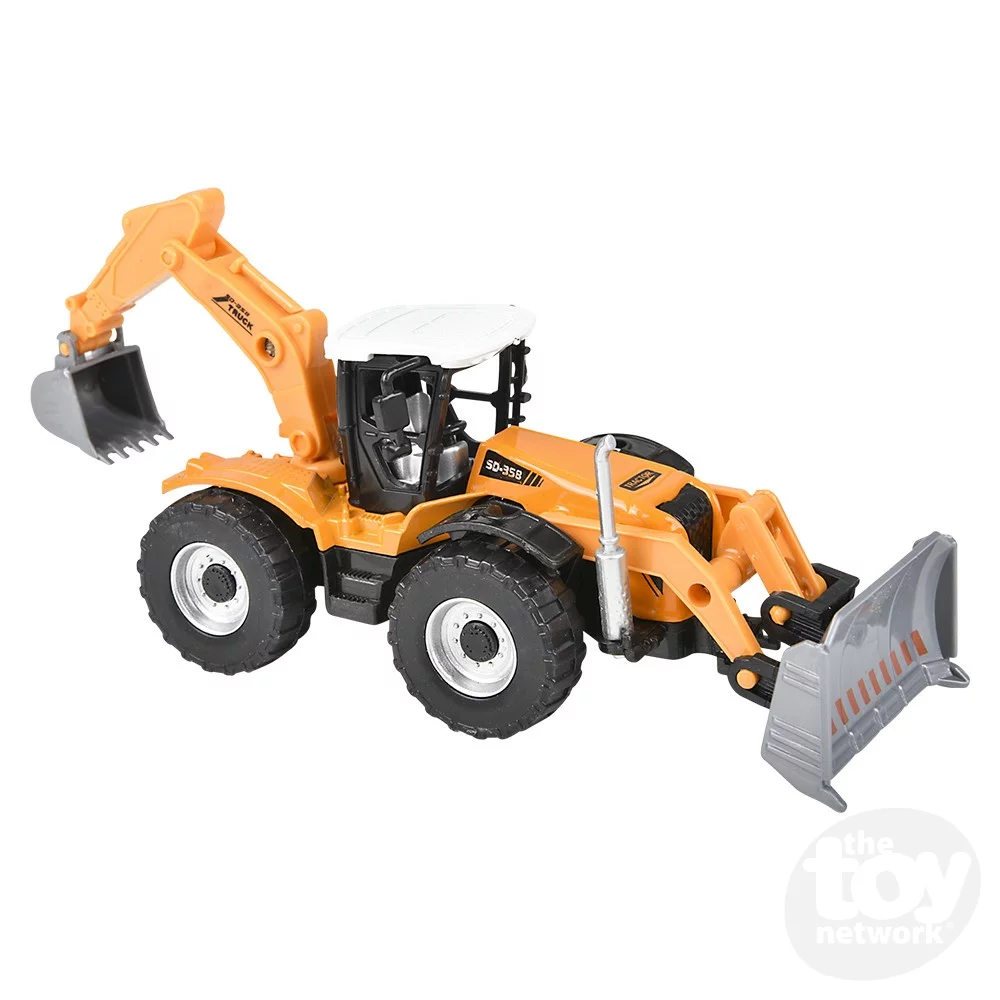 Diecast Pull-Back Farm Tractor by The Toy Network