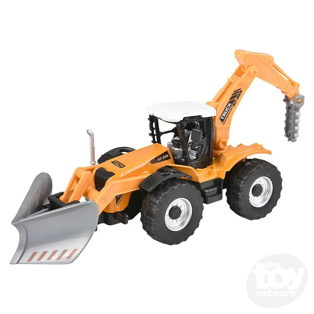 Diecast Pull-Back Farm Tractor by The Toy Network - Image 2