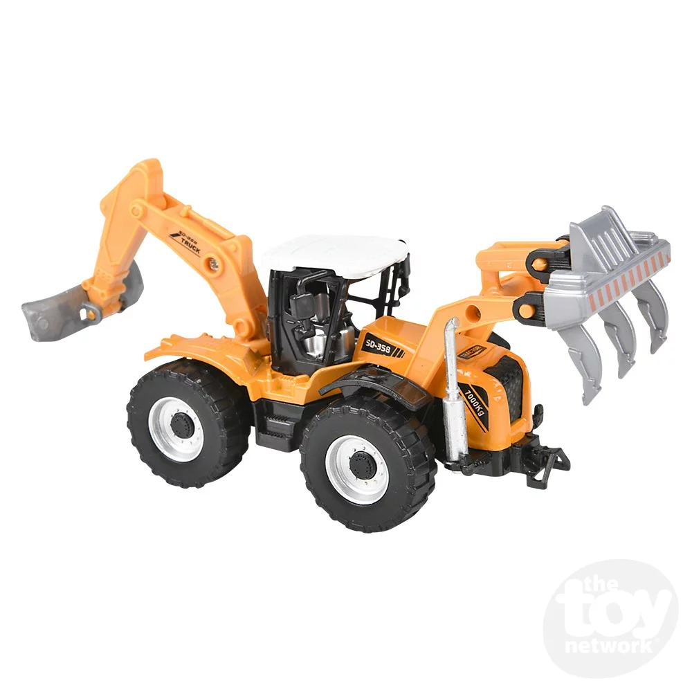 Diecast Pull-Back Farm Tractor by The Toy Network - Image 5