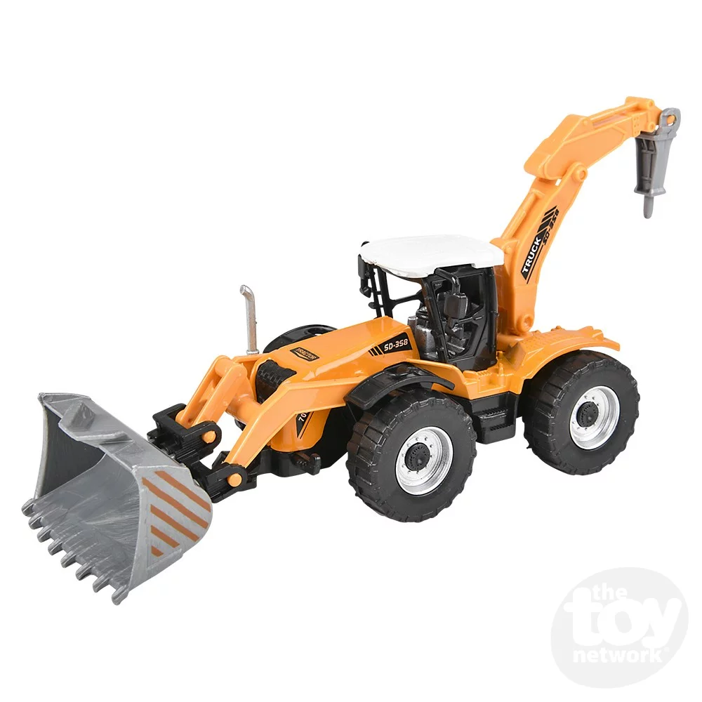 Diecast Pull-Back Farm Tractor by The Toy Network - Image 6
