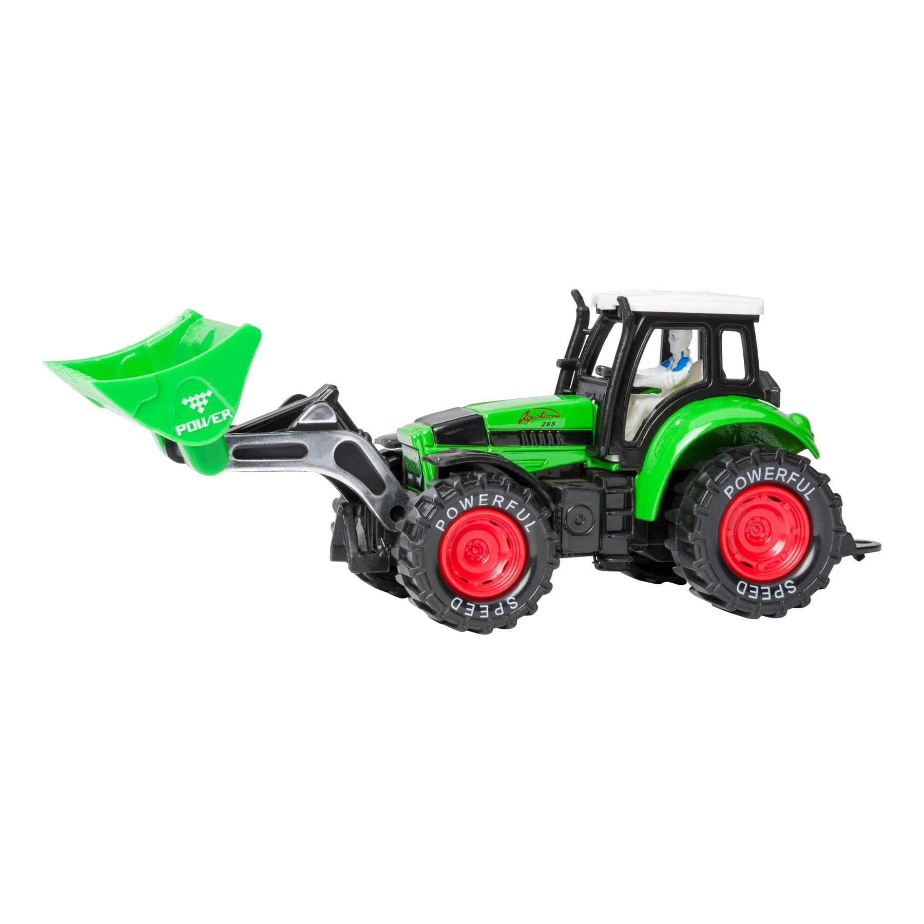 Diecast Scoop Tractor (1 Unit Assorted) by Toysmith - Image 3