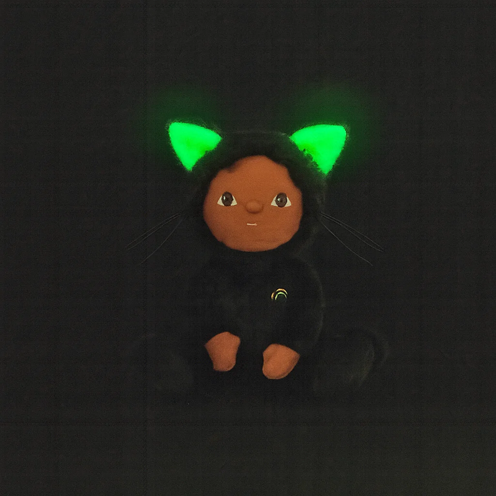 Dinky Dinkum Doll - Carson Cat (Black) by Dinkum Dolls - Image 2