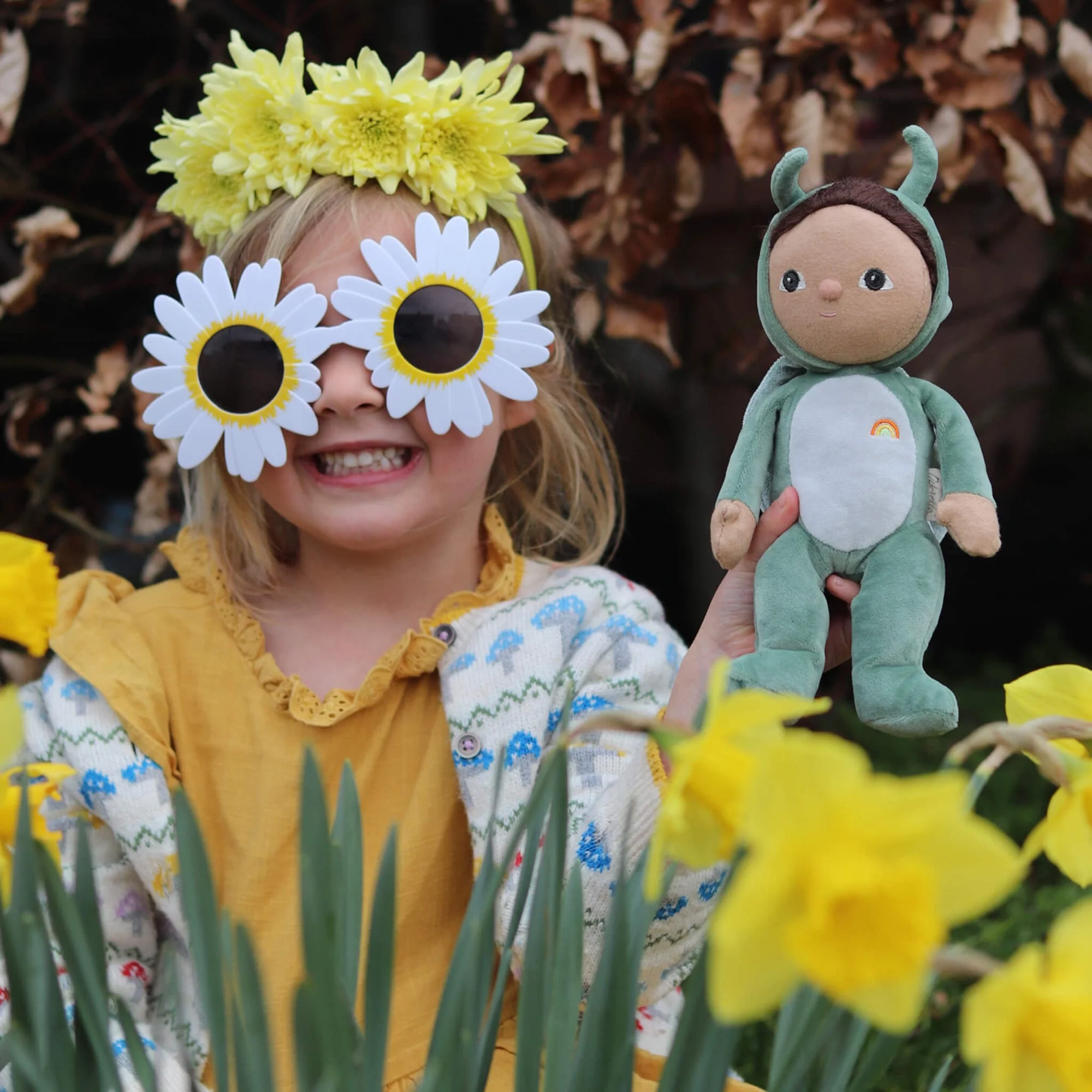 Dinky Dinkum Doll - Gideon Grasshopper by Dinkum Dolls - Image 2