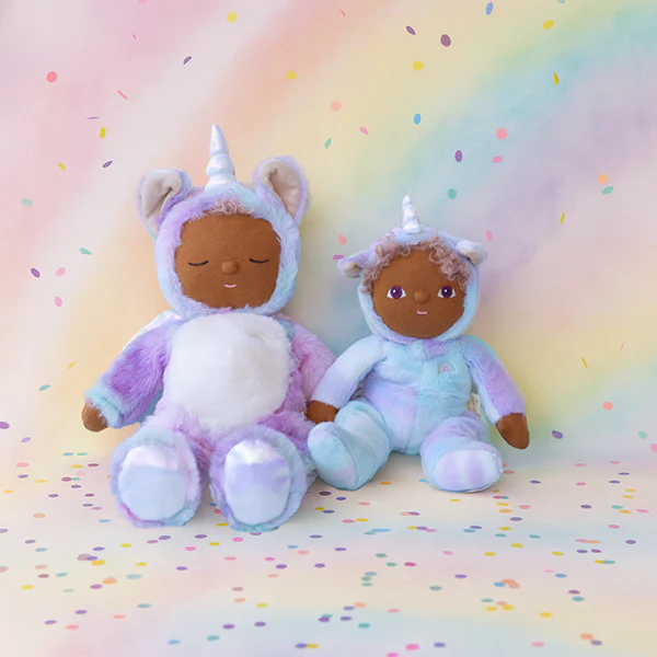 Dinky Dinkum Doll - Uli Unicorn (Rainbow) by Dinkum Dolls - Image 3