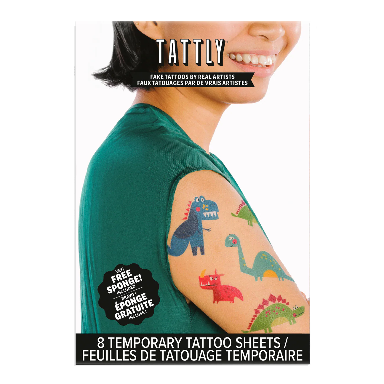 Dino Friends Tattoo Set by Tattly