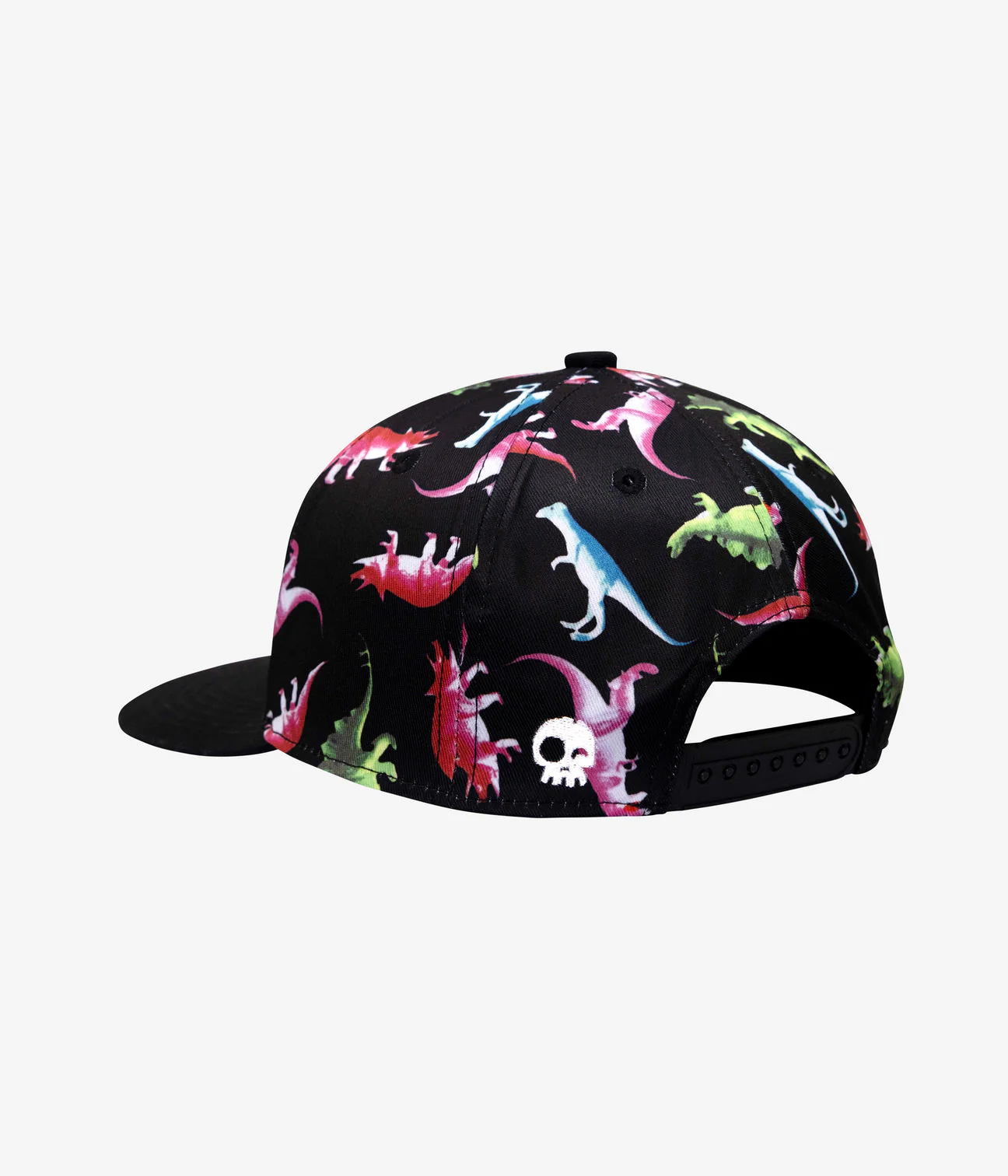 Dino Snapback Hat - Black by Headster Kids - Image 4