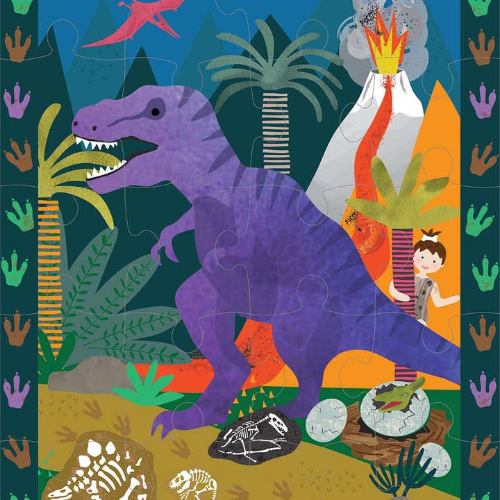 Dino Magnetic Multi Play Set by Floss & Rock - Image 3
