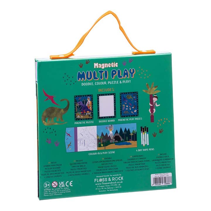 Dino Magnetic Multi Play Set by Floss & Rock - Image 4