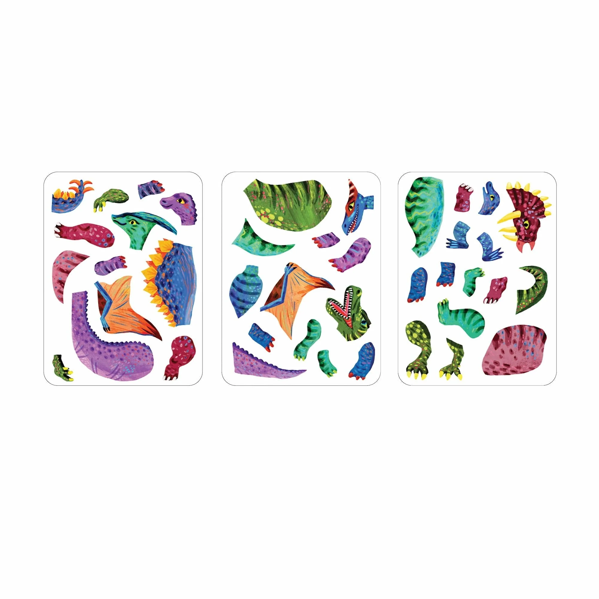 Dino Mix-Up Magnetic Build-It by Mudpuppy - Image 3