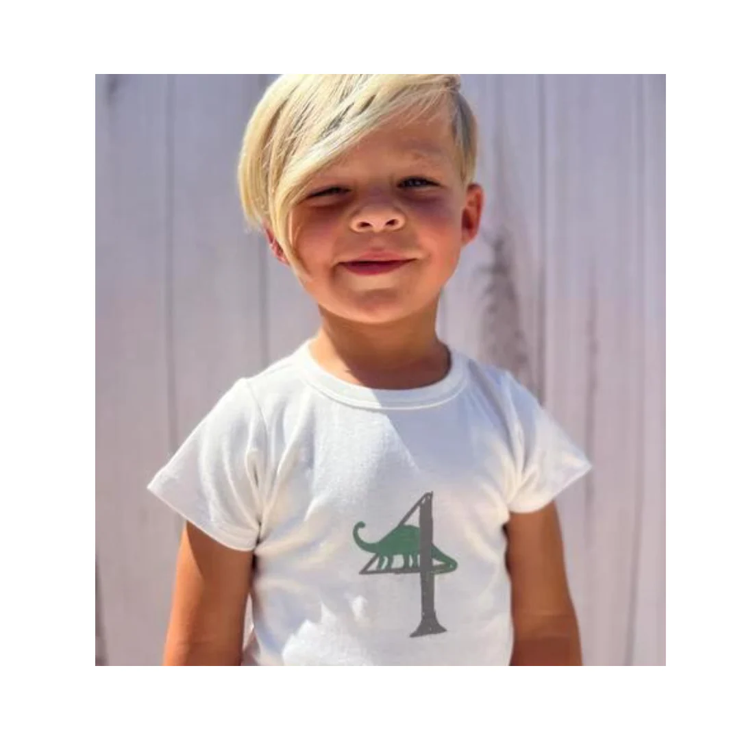 Dinosaur Birthday Tee by Tiny Victories - Image 11
