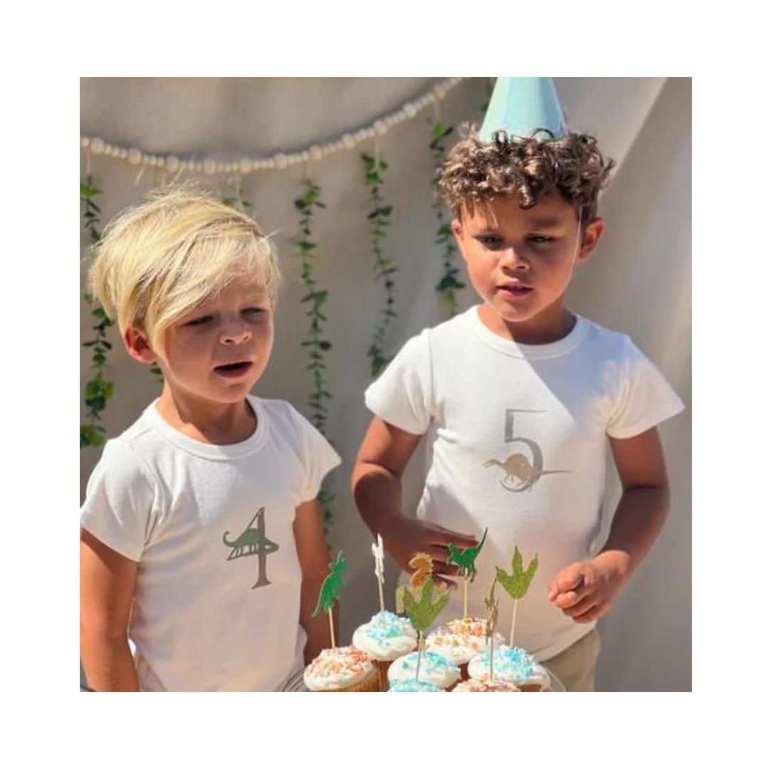 Dinosaur Birthday Tee by Tiny Victories - Image 17