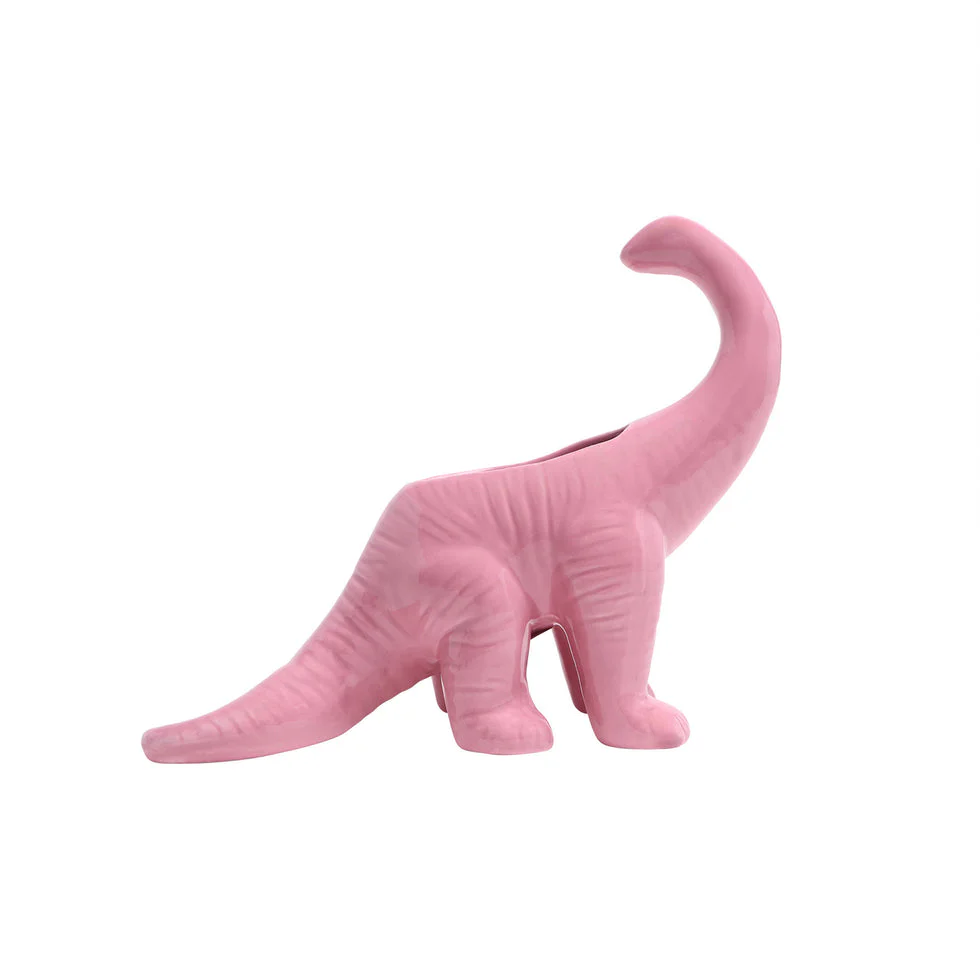 Dinosaur Ceramic Indoor Plant Pot For Succulents - Brontosaurus by Chive - Image 10