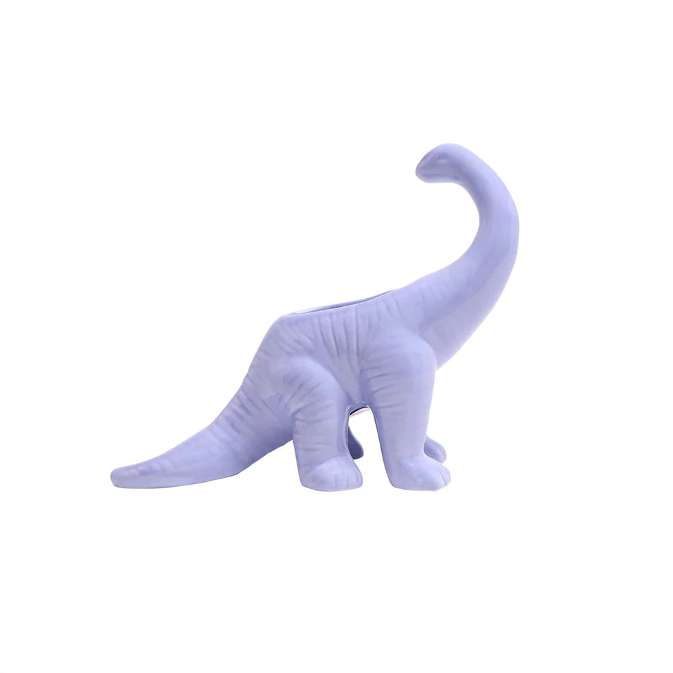 Dinosaur Ceramic Indoor Plant Pot For Succulents - Brontosaurus by Chive - Image 7