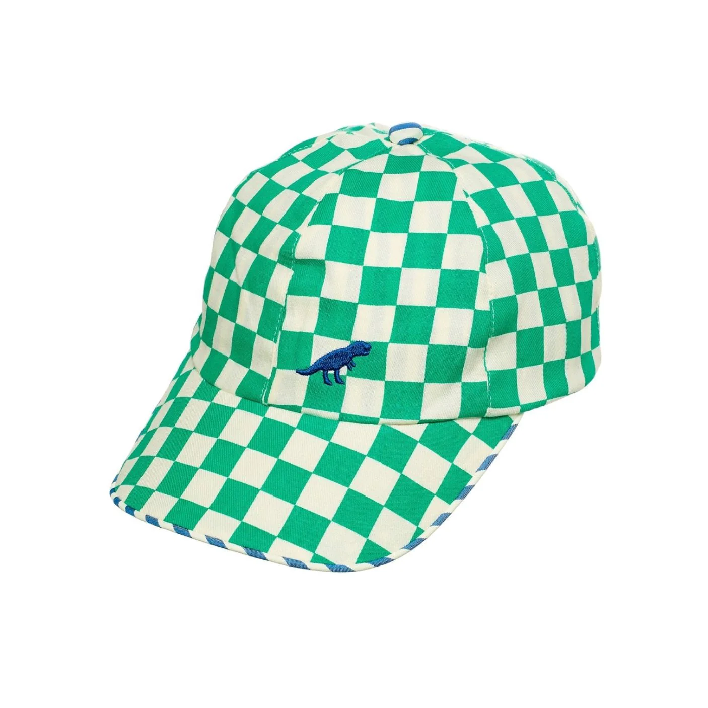 Dinosaur Check Cap by Rockahula Kids