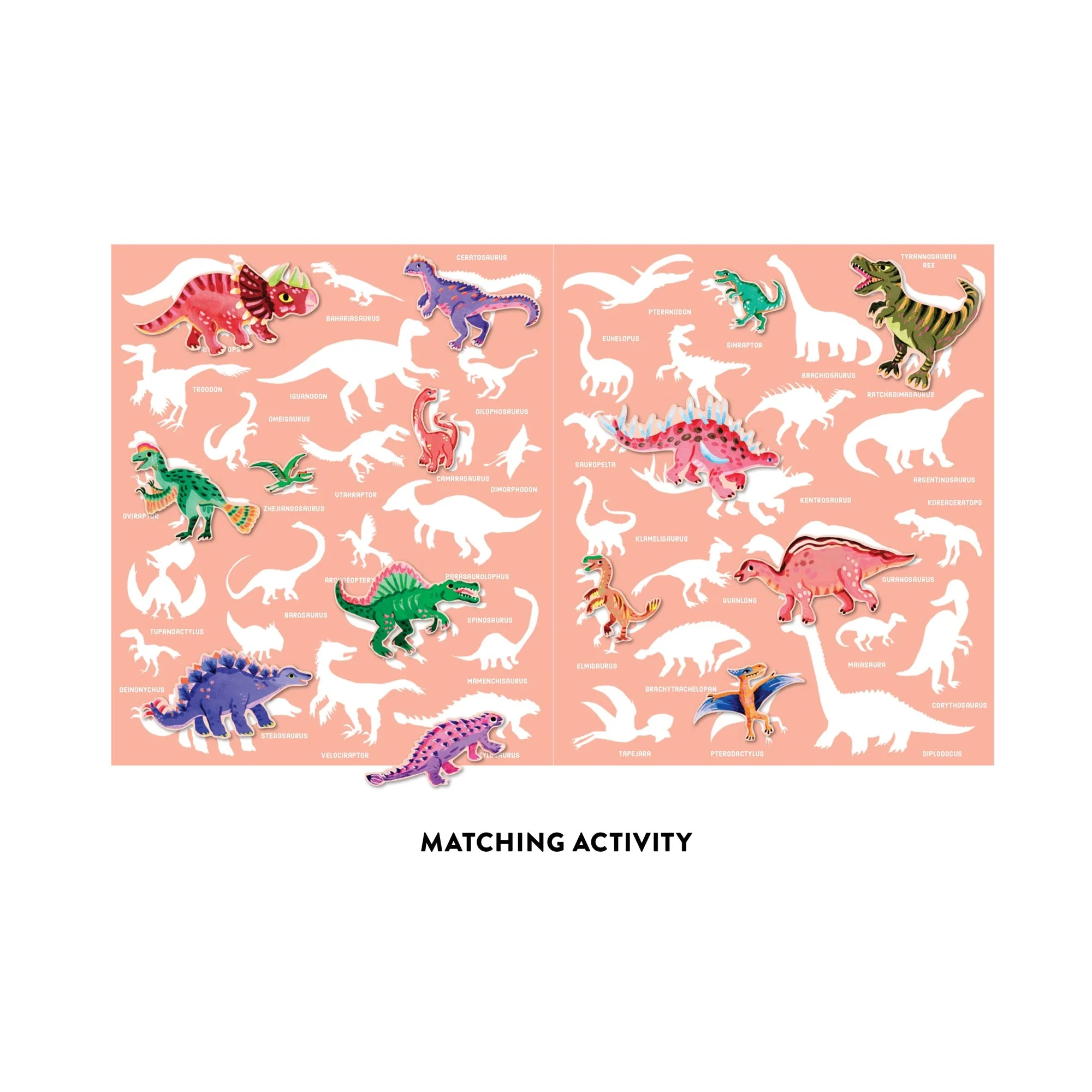 Dinosaur Park Sticker Play Reusable Activity Set by Mudpuppy - Image 8