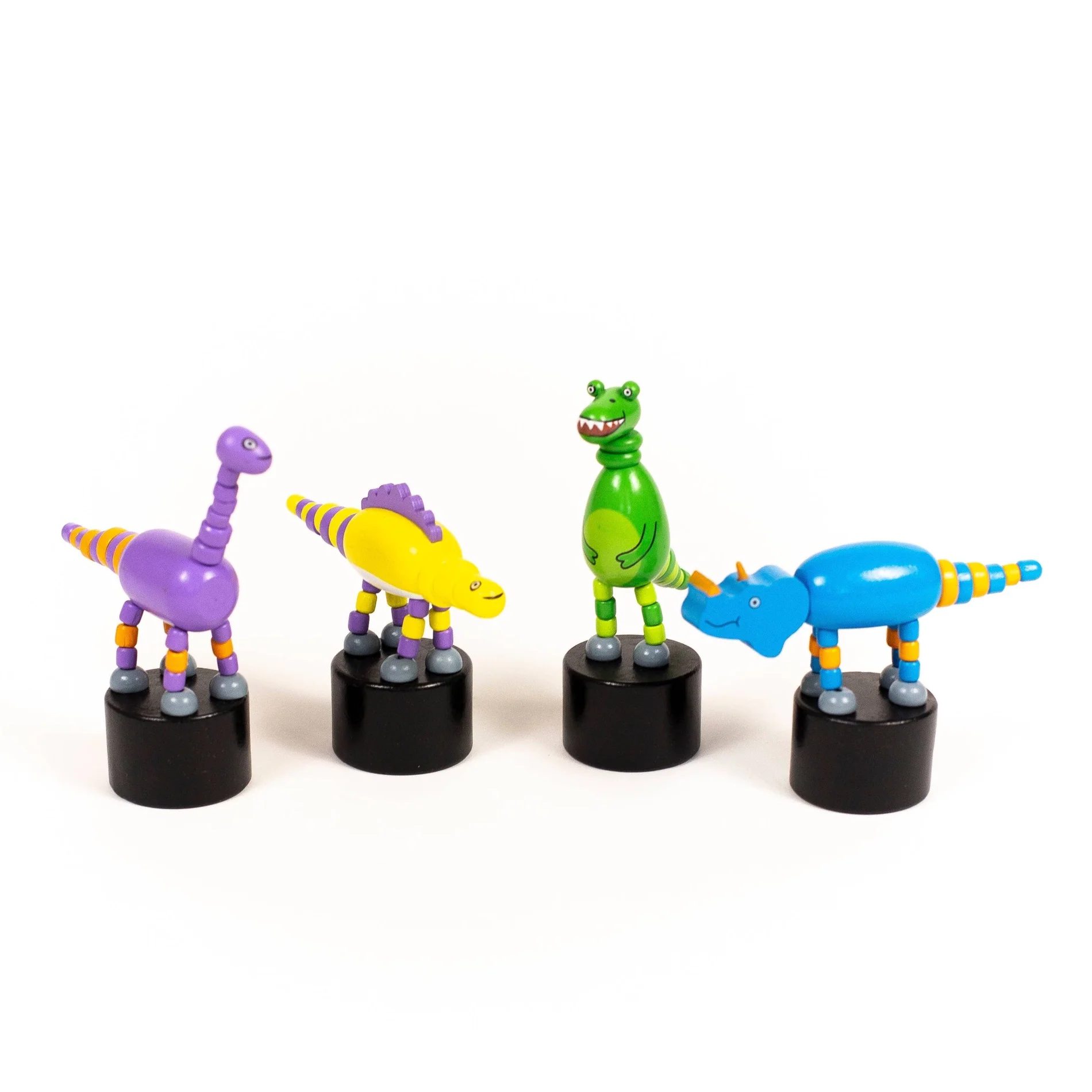 Dinosaur Push Puppet (1 Unit Assorted) by Jack Rabbit Creations - Image 2