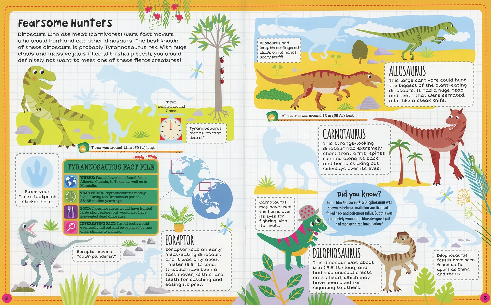 Dinosaur Sticker Facts - Image 2