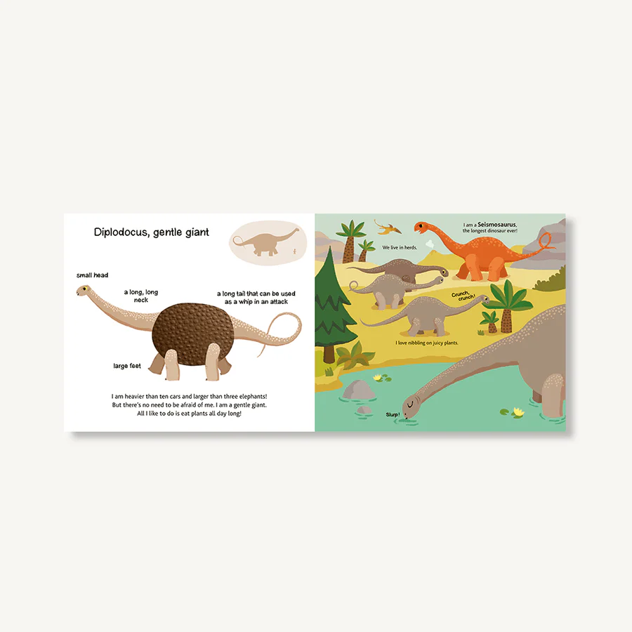 Dinosaurs: Touch and Explore - Board Book - Image 2