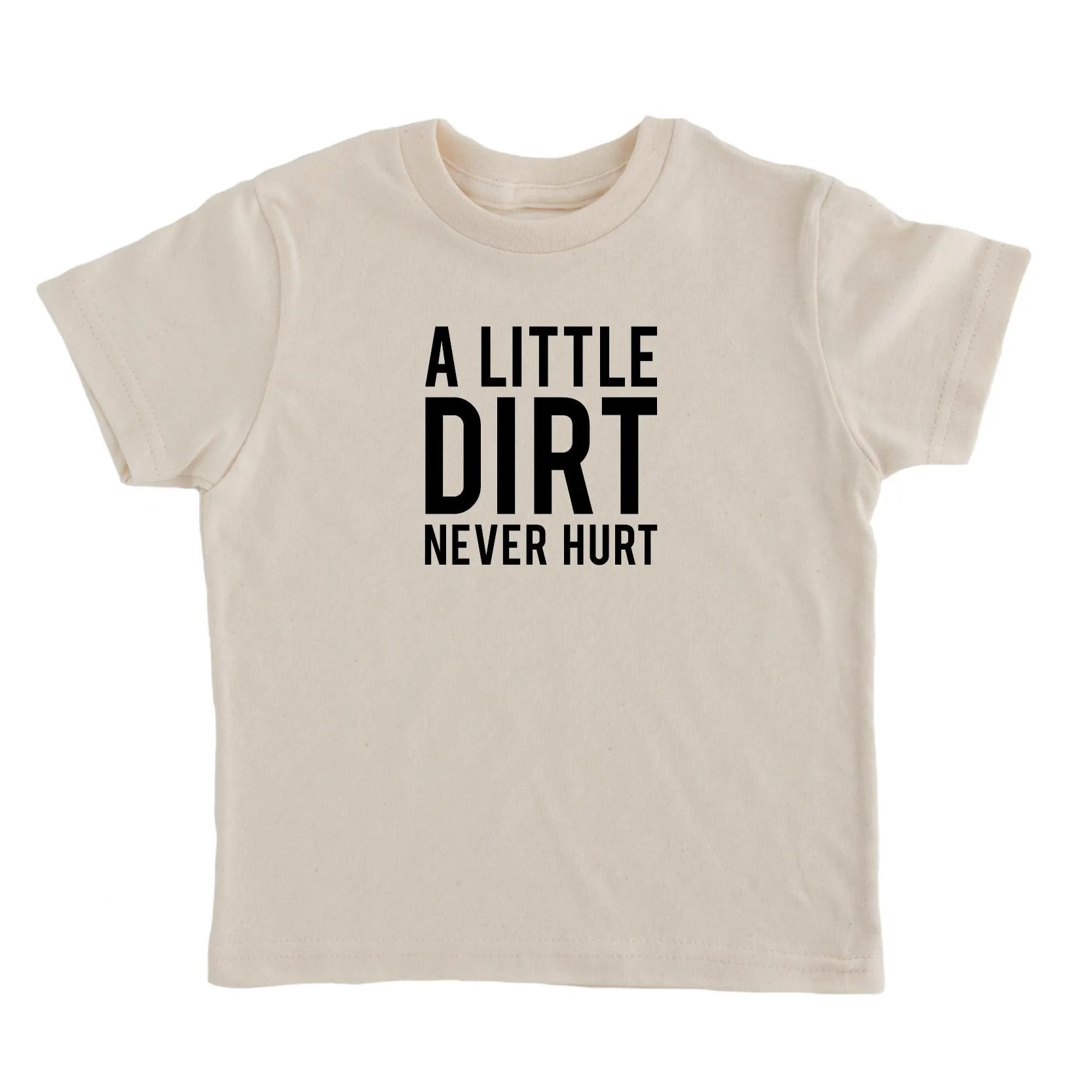 Dirt Never Hurt Tee - Organic Cream by Nature Supply Co