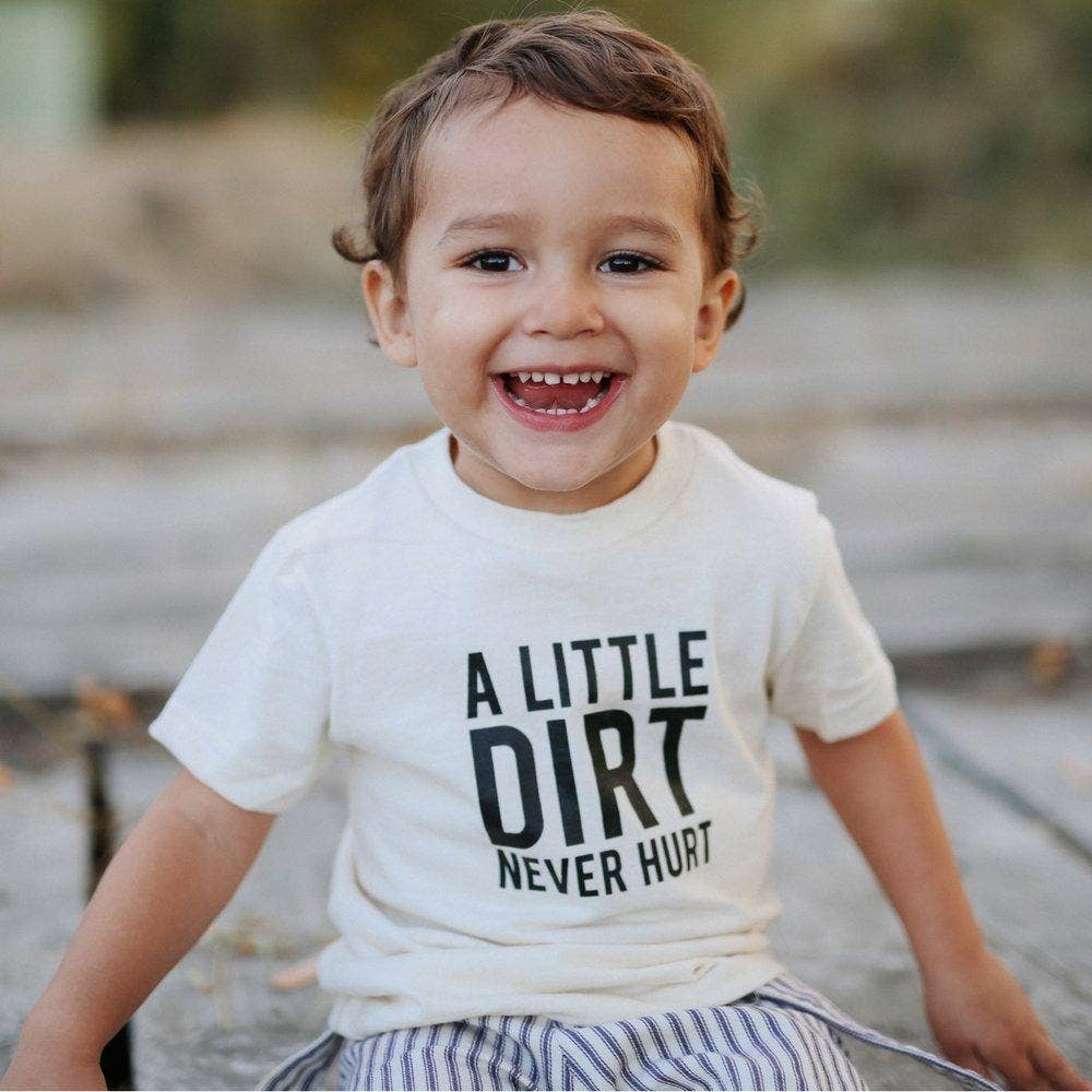 Dirt Never Hurt Tee - Organic Cream by Nature Supply Co - Image 3