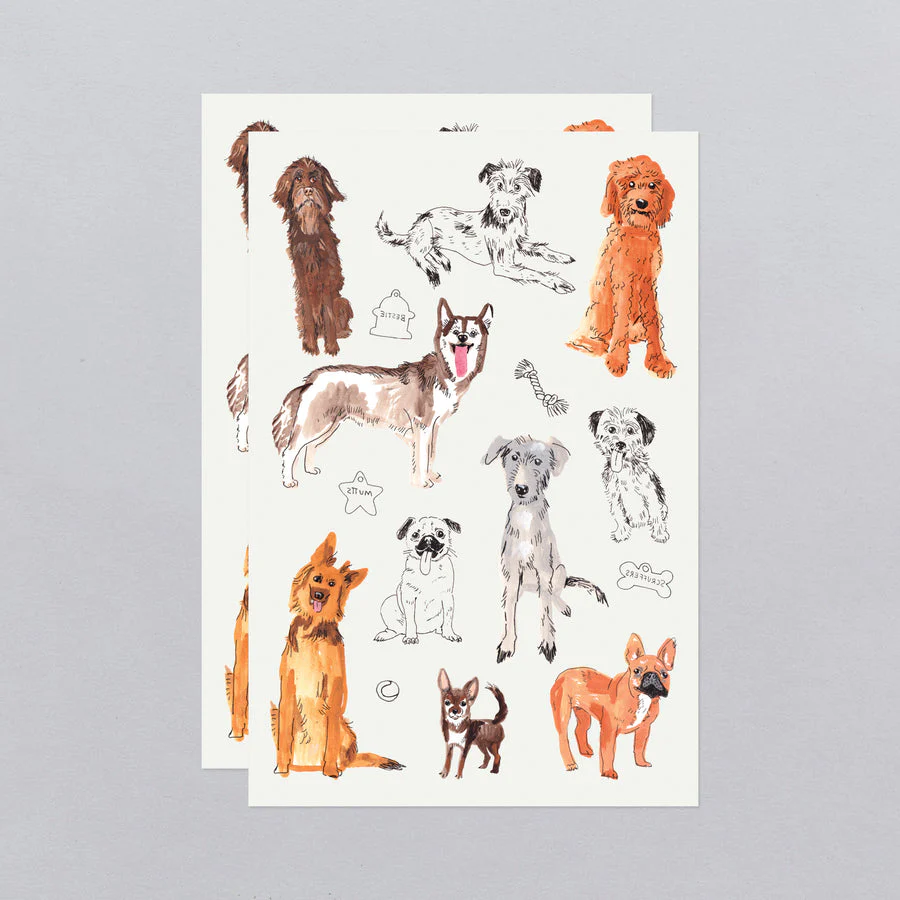 Dog Park Tattoo Sheet - Set of 2 by Tattly - Image 4