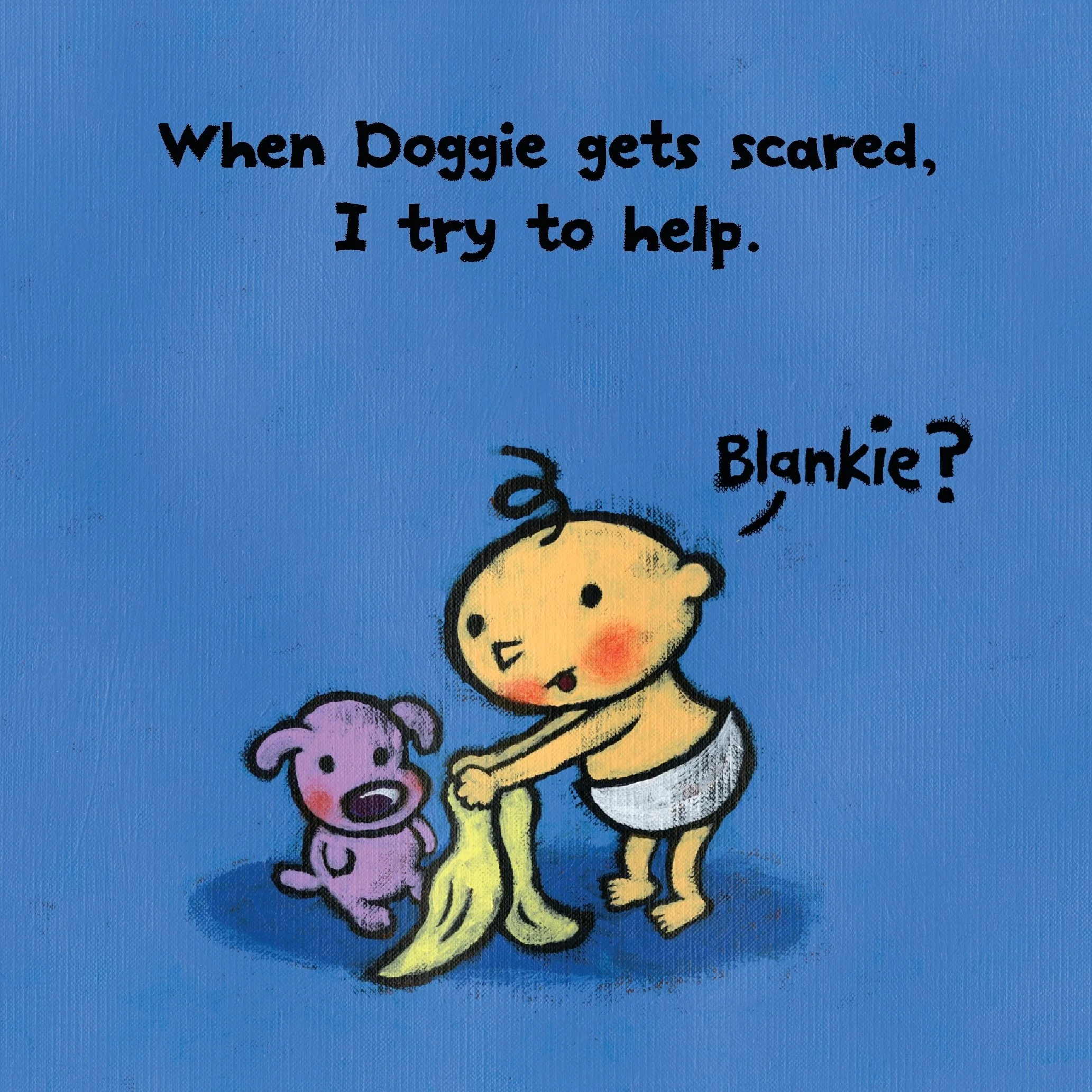 Doggie Gets Scared - Board Book - Image 2
