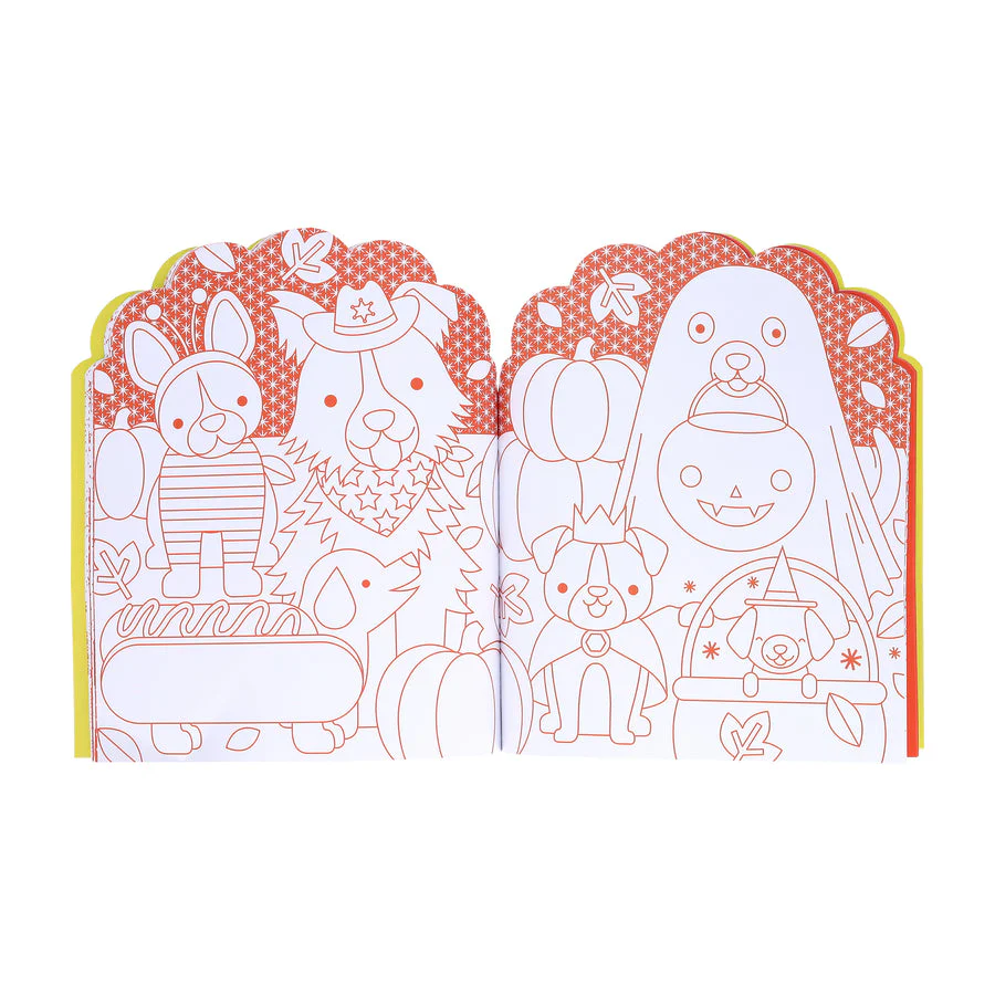 Dogs Coloring Book and Stickers by Petit Collage - Image 3