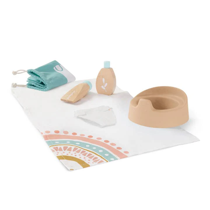 Doll Wooden Care Set by Miniland - Image 2