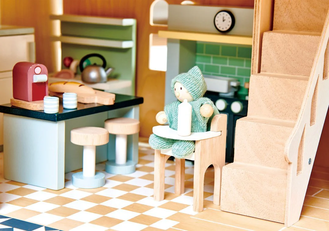 Dolls House Kitchen Wooden Furniture by Tender Leaf Toys - Image 5