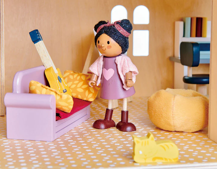 Dolls House Study Wooden Furniture by Tender Leaf Toys - Image 6