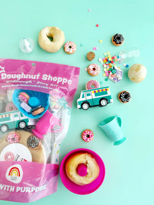 Doughnut Shoppe Play Dough Kit by Earth Grown KidDoughs - Image 2