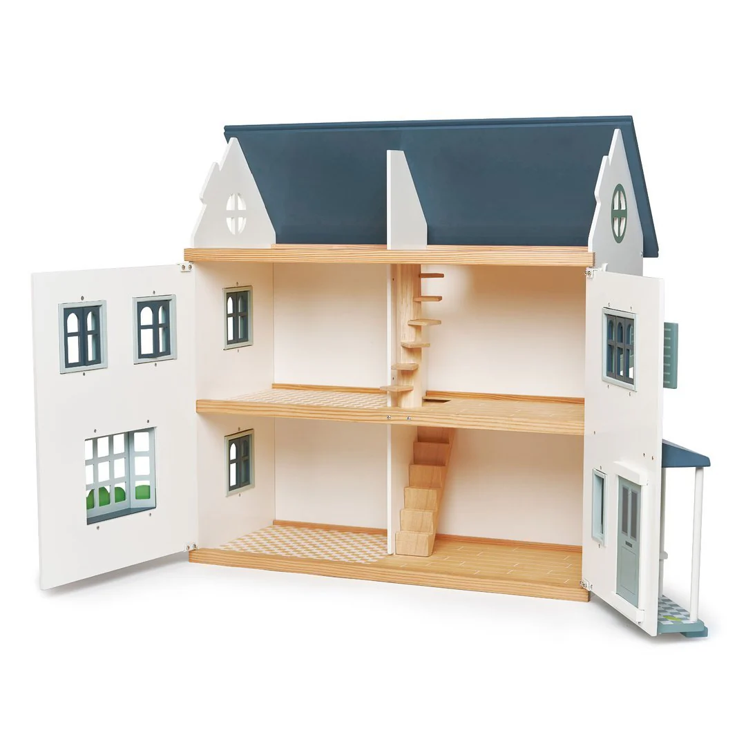 Dovetail Wooden House by Tender Leaf Toys - Image 3