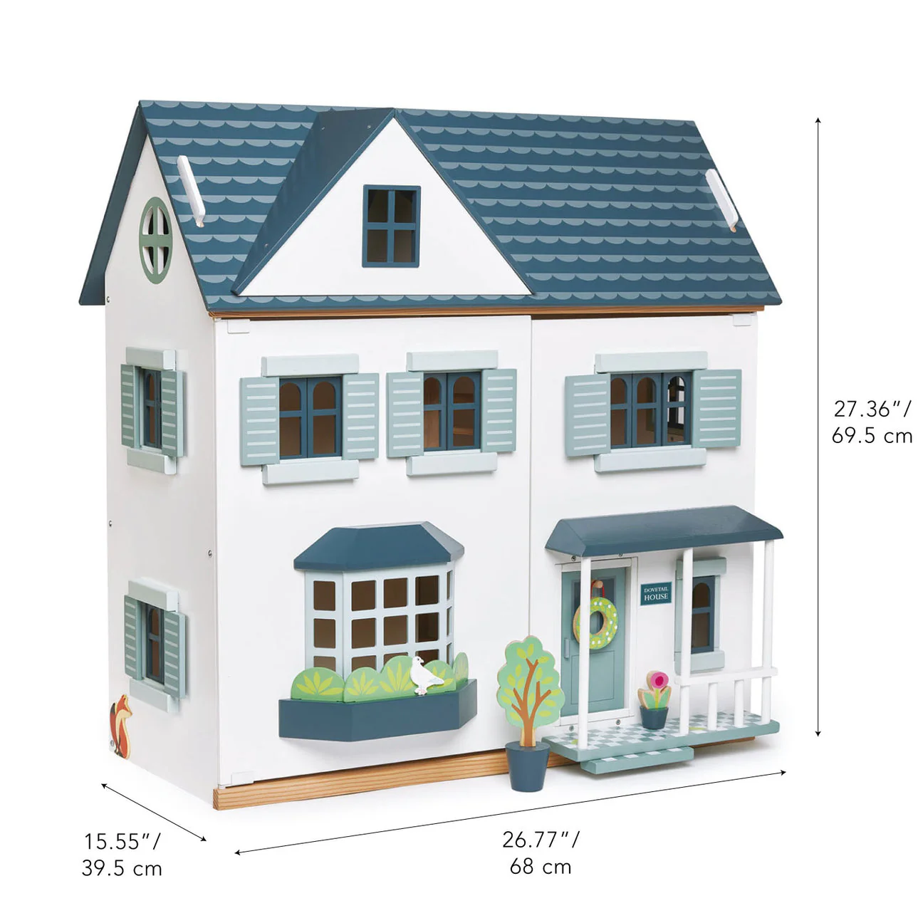 Dovetail Wooden House by Tender Leaf Toys - Image 6