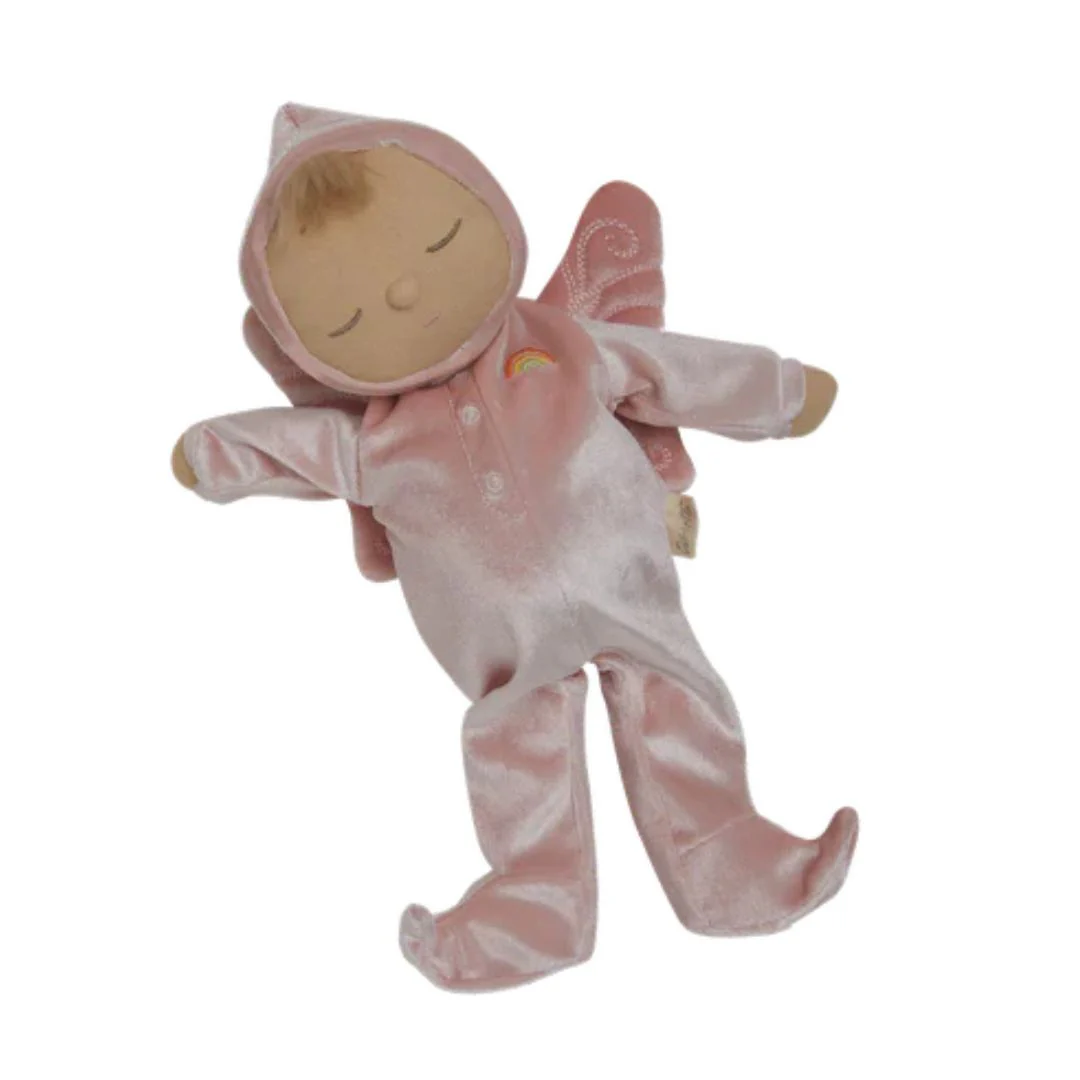Dozy Dinkum Doll - Fairy Aurora (Pink) by Dinkum Dolls