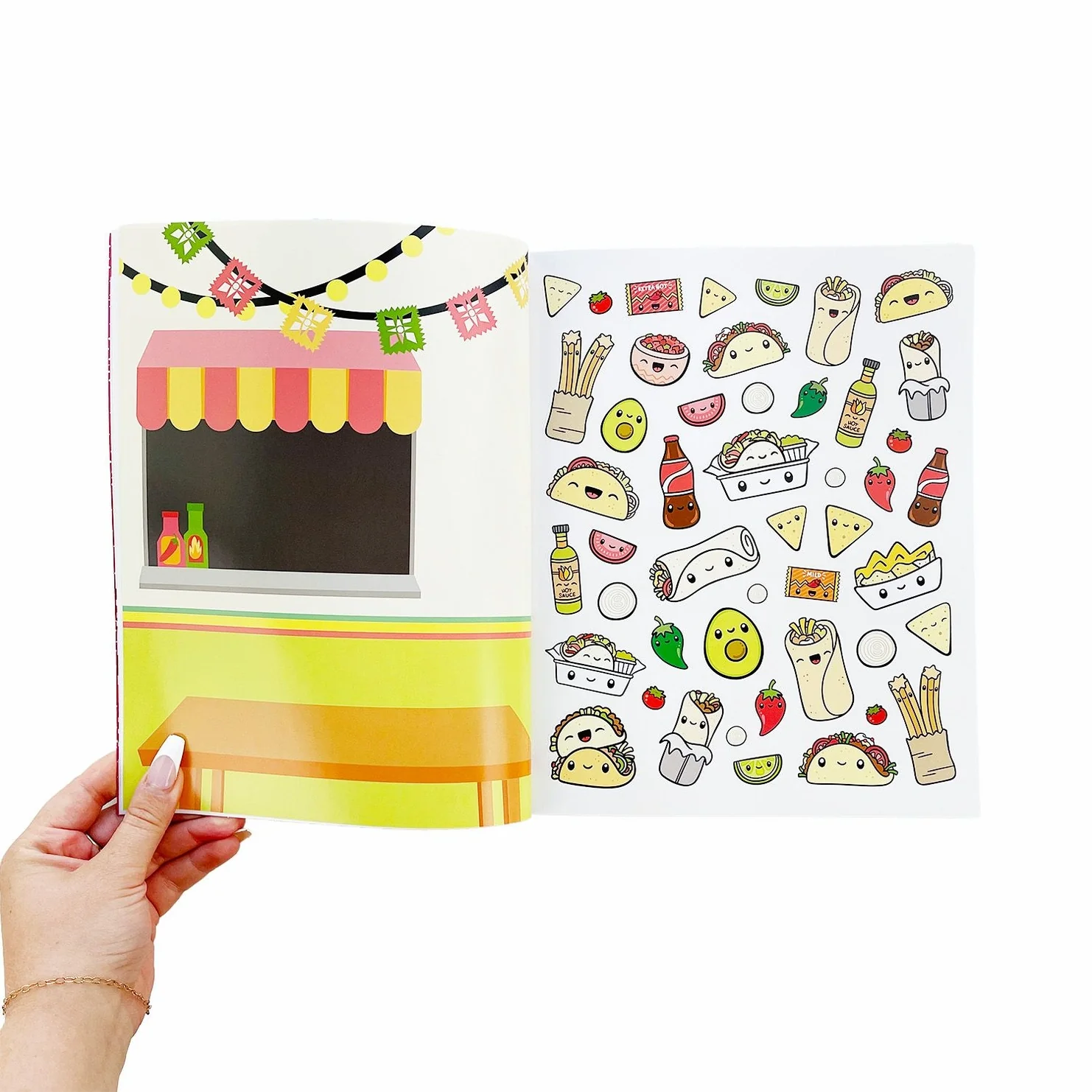 Draw Along Food Stickers Book by Pipsticks - Image 7